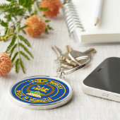 モンゴリア丸エンブレム キーホルダー (側面)