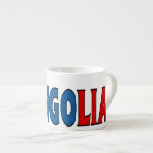 モンゴルのエスプレッソ エスプレッソカップ (正面右)