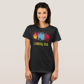 モンゴルのモンゴル人ウルスとモンゴルの愛好家 Tシャツ (正面フル)