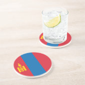 モンゴルの国旗 コースター (側面)