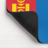 モンゴルの国旗 マウスパッド (コーナー)