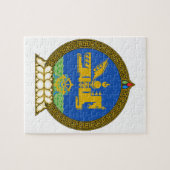 モンゴルの州の紋章 ジグソーパズル (横)