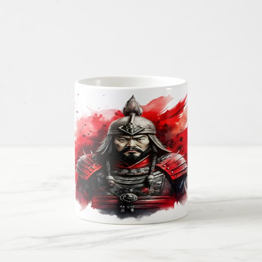 モンゴルの戦士 コーヒーマグカップ (中央)