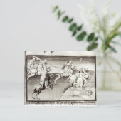 モンゴルの指導者、フラグ、イルカナーテのカーン ポストカード (スタンド正面)