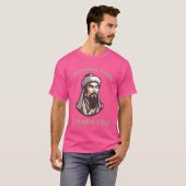 モンゴルの歴史とチンギス・ハーンジョーク Tシャツ (正面フル)