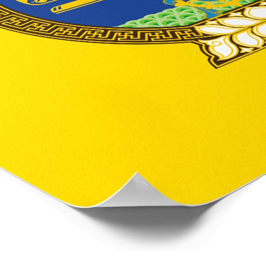 モンゴルの紋章 ポスター (角)