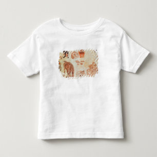 モンゴルの遊牧的なキャンプ、15世紀 トドラーTシャツ