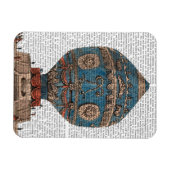 モンゴルファイアエロスタティックホットエアバルーン マグネット (横)