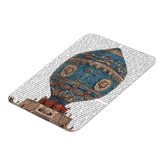 モンゴルファイアエロスタティックホットエアバルーン マグネット (左側)