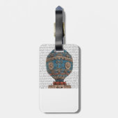 モンゴルファイアエロスタティックホットエアバルーン ラゲッジタグ (裏面縦)