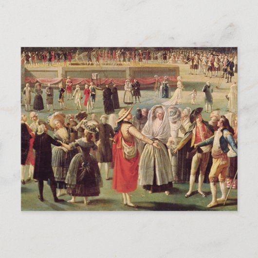 モンゴルファイアバルーンの上昇 ポストカード (正面)