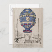 モンゴルファイアブラザーズ・バルーン実験 ポストカード (正面/裏面)