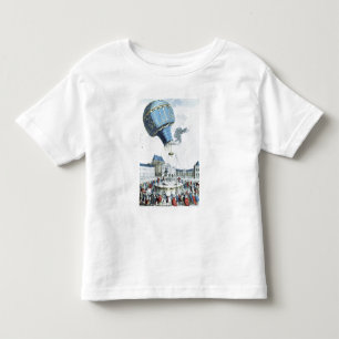 モンゴルファイア兄弟の気球の上昇 トドラーTシャツ