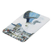 モンゴルファイア兄弟の気球の上昇 マグネット (左側)