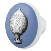 モンゴルファイヤヴィンテージ熱気球オンブルー セラミックノブ (右)