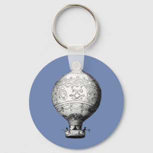 モンゴルファイヤヴィンテージ熱気球 キーホルダー