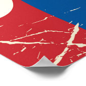 モンゴルヴィンテージスタイル旅行ポスター ポスター (角)