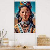 モンゴル中国 ポスター (キッチン)