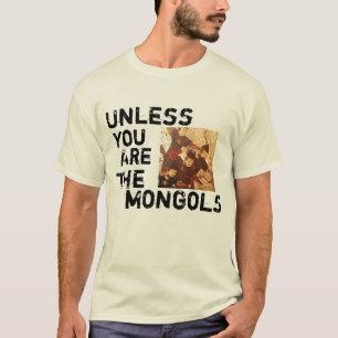 モンゴル人でなければ Tシャツ