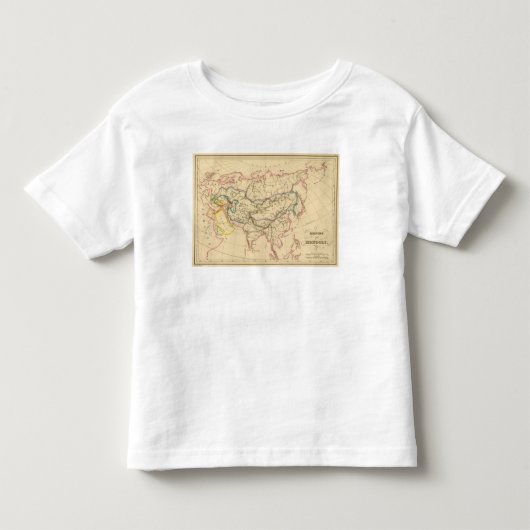 モンゴル人の帝国 トドラーTシャツ (正面)