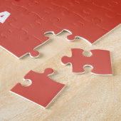 モンゴル図解入りの、写真付きの地図の観光ポスター。 ジグソーパズル (側面)