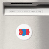 モンゴル国旗マグネット マグネット (インサイチュ (食洗機))