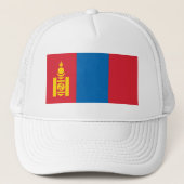 モンゴル国旗 キャップ (正面)