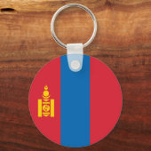 モンゴル国旗 キーホルダー (正面)