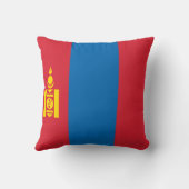 モンゴル国旗 クッション (裏面)