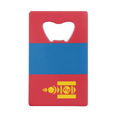 モンゴル国旗 クレジットカード栓抜き (裏面)