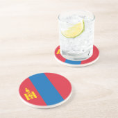 モンゴル国旗 コースター (側面)