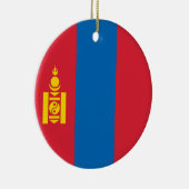 モンゴル国旗 セラミックオーナメント (右)