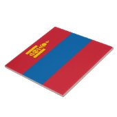 モンゴル国旗 タイル (側面)