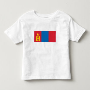 モンゴル国旗 トドラーTシャツ