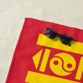 モンゴル国旗 ビーチタオル (インサイチュ)