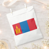 モンゴル国旗 フェイバーバッグ (クリップ留めされた状態)