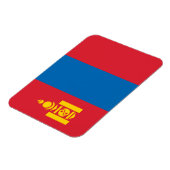 モンゴル国旗 マグネット (左側)