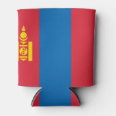 モンゴル国旗 缶クーラー (正面)