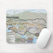 モンゴル帝国マウスマット マウスパッド (マウス)