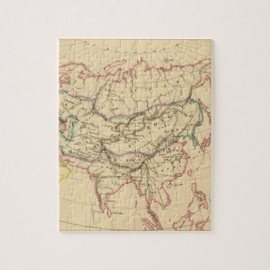 モンゴル帝国 ジグソーパズル (縦)