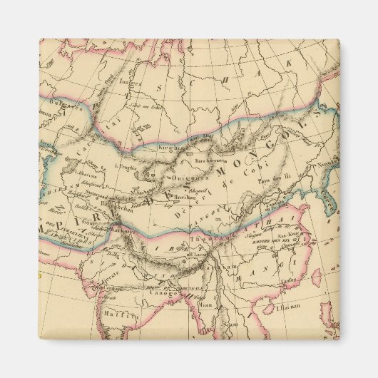 モンゴル帝国 マグネット (正面)