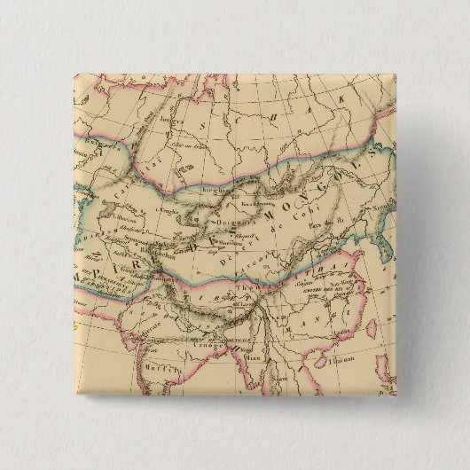 モンゴル帝国 缶バッジ (正面)