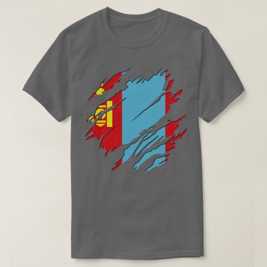 モンゴル常 Tシャツ (デザイン正面)