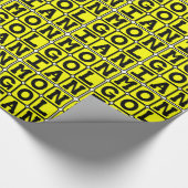 モンゴル語、中国 ラッピングペーパー (角)