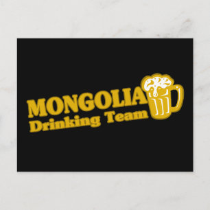 モンゴル飲料チーム ポストカード