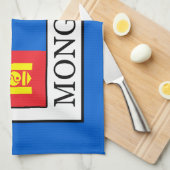 モンゴル キッチンタオル (四つ折り)