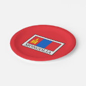 モンゴル ペーパープレート (アングル)