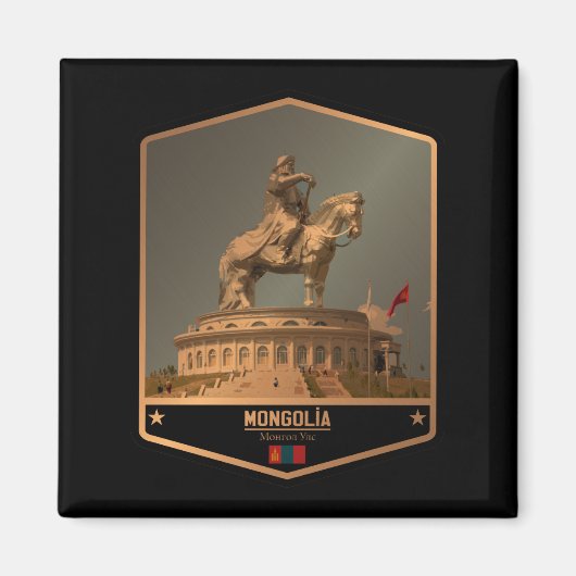 モンゴル マグネット (正面)