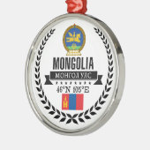モンゴル メタルオーナメント (左)