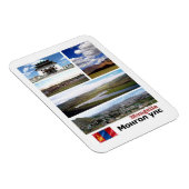 モンゴル – モザイク – マグネット (右側)